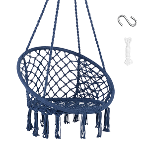 Hamaca Silla Colgante Columpio Cama Columpio al aire libre Silla Colgante Columpio Patio interior - Product Image 1