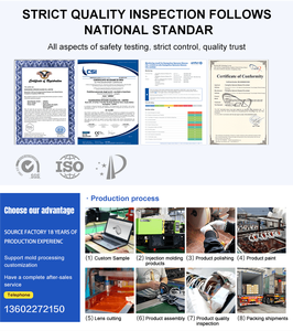 滑雪护目镜 UV400 防护冬季滑雪谷歌防雾偏光镜片滑雪板眼镜磁性雪地运动安全眼镜 - Product Image 6