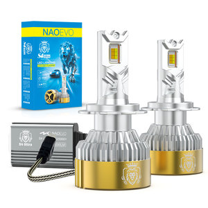 ไฟหน้ารถยนต์ LED สว่างพิเศษ 100W รุ่น S4 Ultra Series 12000LM สองสี 4 โหมด Canbus HID Xenon ระบบไฟส่องสว่างรถยนต์ทดแทน - Product Image 1