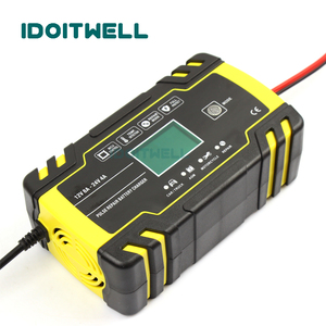 Chargeur intelligent de <span class=keywords><strong>batterie</strong></span> au <span class=keywords><strong>plomb</strong></span>, désulfatage, pour voiturette de Golf, moto, pour réparation des impulsions, 12V 24V, 12V - Product Image 2