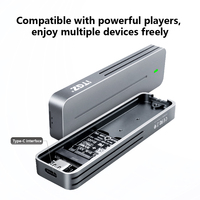 ITGZ Boîtier externe portable en alliage d'aluminium pour SSD NVMe Type C de 128 Go à 4 To, pour ordinateur portable, 3.2 M.2, nouveau design