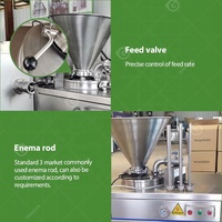 Salami Hot Dog saucisse rouge remplissage automatique farci faire petite machine fraîche automatique avec éditeur de liens