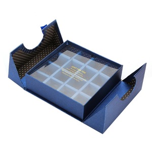 Paper gift <b>box</b> divider for holiday gift food <b>chocolate</b> <b>packaging</b>, customizable according to needs - Product Image 5