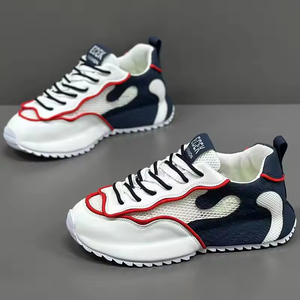 Chaussures de sport respirantes à bout fermé pour hommes, printemps 2025, tendance coréenne, classique, polyvalente, antidérapante, décontractée, imperméable - Product Image 6
