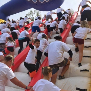 Circuito de Obstáculos Inflable Resistente para Carreras de 5K, Equipo para Festivales Deportivos - Product Image 2