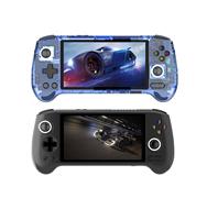 ANBERNIC RG556 Nouvelle console de jeu portable rétro Android 5,48 pouces avec Wi-Fi 5G, compatible PSP, accès aux jeux vidéo et communication Wi-Fi