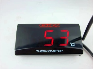 Nhiệt Kế Nước Xe Máy Nhiệt Kế Động Cơ <span class=keywords><strong>LED</strong></span> Kỹ Thuật Số Cho GTR BWS - Product Image 4