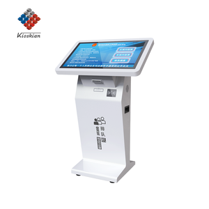 Bankalar için 32 inç yatay dokunmatik ekran kuyruk yönetim kiosku hükümetler verimli kuyruklama sistemi ile kamu hizmet salonları - Product Image 1