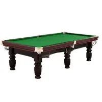 Werkseitiger internat ionaler Standard Massivholz marmor schwarz 8 hochwertiger Billardtisch Snooker tisch