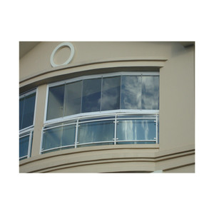Système de vitrage de balcon en aluminium à prix ultra bas, portes pliantes sans cadre, rideau de verre - Product Image 5