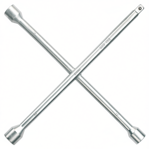 Clé cruciforme Fervi 14mm 17mm 19mm 21mm pour écrous de roue - Product Image 2