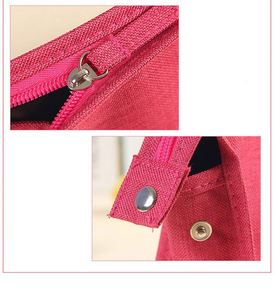 New Design Fashion Makeup Toiletry <b>Mini</b> Travel Organic Pouch <b>Black</b> Cosmetic <b>Bag</b> Travel Accessories - Product Image 2