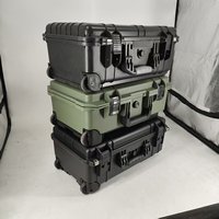 DPC112/DPC112-9/DPC111 Valise de transport pour équipement en plastique rigide de haute qualité avec mousse personnalisable