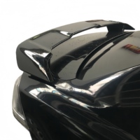 Aileron de toit arrière de haute qualité pour automobile, aileron de spoiler de style R modifié adapté pour Mitsubishi Lancer Evolution