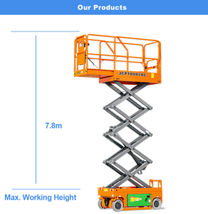 Tout nouveau élévateur à ciseaux 7.8m Dingli 7.8m JCPT0807AC plate-forme de levage automotrice Mobile ascenseur pour homme de haute qualité à vendre - Product Image 2