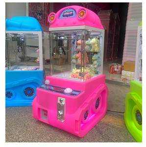 La mejor calidad Mini Crane <span class=keywords><strong>Arcade</strong></span> Machine <span class=keywords><strong>Super</strong></span> <span class=keywords><strong>Box</strong></span> 3 Claw Metal Gift Dolls Pick-up Juegos que funcionan con monedas a la venta - Product Image 3