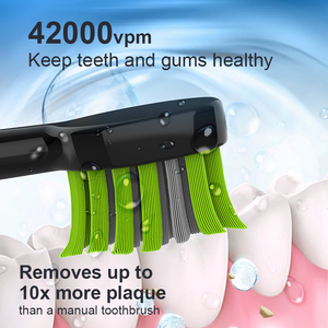 Tongwode Electric <b>Toothbrush</b> Rechargeable Adult <b>Timer</b> Oral Tooth Brush Sonic Electric <b>Toothbrush</b> IPX7 Waterproof Type-C 4 Modes - Product Image 4