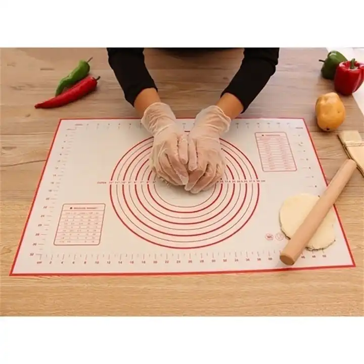0.40mm Thickness Silicone Pastry Baking Mat for Kneading Dough - China Silicone  Pastry Baking Mat and Silicone Pastry Mat price