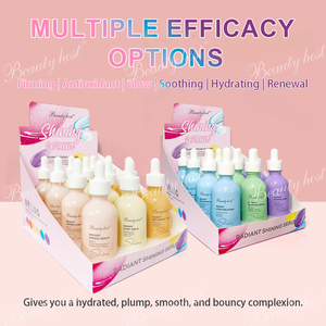 スキンケア製品韓国在庫低MOQ顔用美容液ビーガンナチュラルアドバンスドラディアンスデュアルエッセンス60ml - Product Image 2