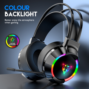 <span class=keywords><strong>Auriculares</strong></span> Estéreo para Juegos de <span class=keywords><strong>PC</strong></span>, <span class=keywords><strong>Auriculares</strong></span> FPS con Micrófono y Luz LED, <span class=keywords><strong>Auriculares</strong></span> Gamer para Computadora, PS4, Xbox - Product Image 4