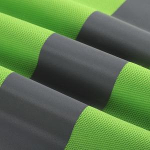 Chaleco de Seguridad Reflectante Verde Fluorescente Personalizable, Camiseta Polo de Manga Corta de Alta Visibilidad con Logotipo Personalizado - Product Image 4