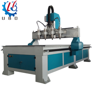 UBO 2030 multifungsi <span class=keywords><strong>4</strong></span> poros ukiran kayu <span class=keywords><strong>Cnc</strong></span> <span class=keywords><strong>Router</strong></span> mesin ukiran pintu kayu desain - Product Image 3