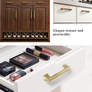 ลูกบิดประตูโลหะผสมสังกะสีสำหรับห้องครัวเฟอร์นิเจอร์ตู้เสื้อผ้าตู้ลิ้นชักตู้เสื้อผ้า - Product Image 5