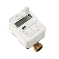 Débitmètre à ultrasons en laiton certifié ISO, capteur intelligent, protection IP68, débitmètre différentiel d'eau, collecte de données à distance