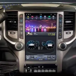Tesla Style Android 11 Car Radio For Dodge Ram 1500 2018-2020 Car Multimedia Player Wireless Carplay 4G