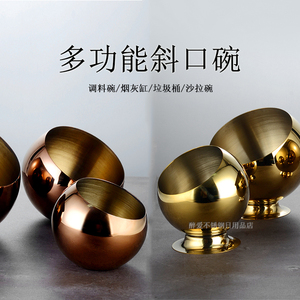 Stainless Steel Condiment Bowls Small <b>Sauce</b> Bowls For Hot <b>Pot</b> Restaurants Self Service Use - Product Image 2