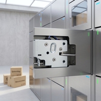 Mini solénoïde électromagnétique DC 12V 2A, faible puissance, étanche, antichoc, serrure logistique intelligente avec réponse en 0,1s