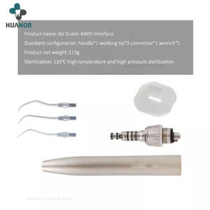 Manipolo per Ablatore Dentale ad Aria HUANOR di Alta Qualità con Design Sterilizzabile e Kit Completo di Punte - Product Image 2