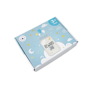 Cartón azul Tuck Top mail <span class=keywords><strong>Box</strong></span> embalaje ropa Cajas de Regalo plegable cinco tres siete capas con logotipo - Product Image 1