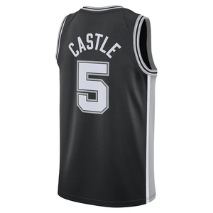 Para Hombre # 5 Camisetas <span class=keywords><strong>de</strong></span> Baloncesto Personalizadas del <span class=keywords><strong>San</strong></span> Antonio Spurs, Bordadas, Uniformes Juveniles, Ropa Deportiva con Logos Termosellados - Product Image 2