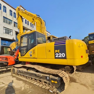 Excavadora de Orugas Usada Komatsu PC220, Envío Rápido, Perfecto Estado de Funcionamiento, Componentes Principales: Bomba de Engranajes, Rodamientos, PLC, 22 Toneladas, en Venta - Product Image 1