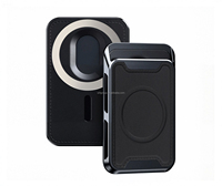 Portefeuille de cartes en cuir magnétique solide résistant aux rayures porte-cartes de téléphone Magsafe résistant à l'usure OEM pour iPhone 11 12 13 14 15 16