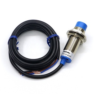 Sensor de Proximidad Inductivo NPN FR18-8DN Directo de Fábrica - Detección de 8mm con Transductor para Automatización Industrial - Product Image 1