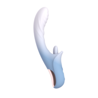Zungenvibrator Sexspielzeug mit 10 Modi Klitoris- & G-Punkt-Nippelstimulator Dildo-Vibrator IPX6 Wasserdicht USB-Aufladbar für Frauen