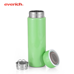 500ml Nouveau printemps en acier inoxydable Isolé <span class=keywords><strong>bouteille</strong></span> d'eau durable <span class=keywords><strong>bouteille</strong></span> avec étanchéité couvercles et compartiment à Thé écologique - Product Image 1
