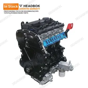 HEADBOK Genuine Original New FORD 2.2 Car Engine Spare Part Cylinder Long Block Bare Engine For Ford