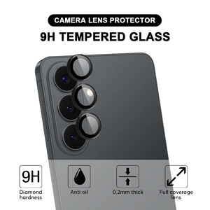 Protector de Pantalla de Vidrio Templado para Lente de Cámara Individual para Samsung S26 - Product Image 3