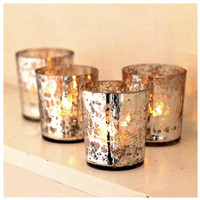 Pots en or rose de luxe de qualité supérieure bocal à bougie en verre noir à cylindre rond