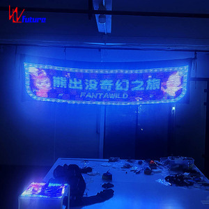 Full Color LED Flag Indoor High Brightness Scrolling Text Screen for 15th Anniversary Party - Product Image 1