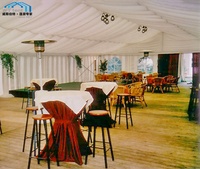 15x18m 15x21m tente de fête climatiseur tante événements glamping en bois avec toit de salle de bain tente d'affaires de location pour voitures maison tente
