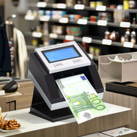 Compteur de détecteur d'argent Easycount Advanced UV/MG/IR/IM avec technologie d'affichage à LED pour compter les factures