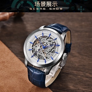 PAGANI DESIGN 1638 New Luxury Automatic Mechanical <b>Watch</b> Men's Stainless Steel Waterproof Sports Leather <b>Watch</b> - Product Image 3