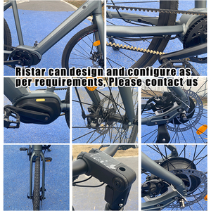 Nuovo completo ghiaia <span class=keywords><strong>Ebike</strong></span> Mountain lega di alluminio telaio 700C trazione posteriore elettrico bici da strada città E-Bike ghiaia - Product Image 5
