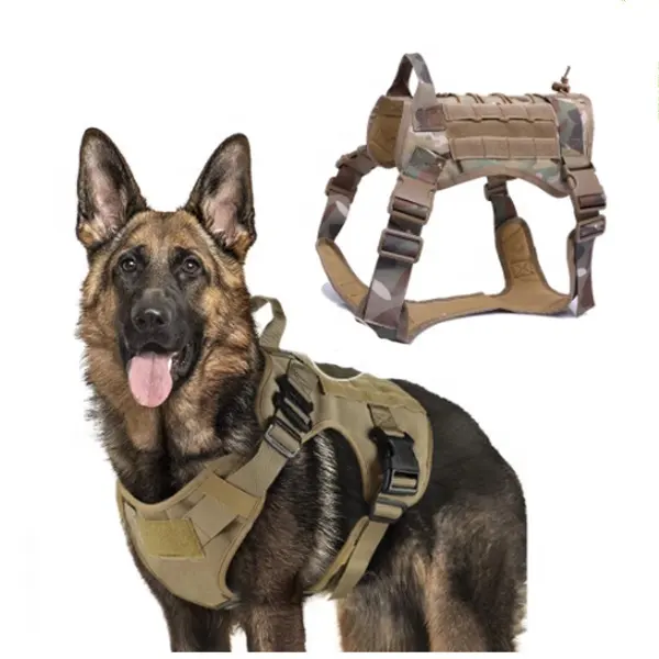 戦術ペット大型犬安全ベスト保護ハーネス屋外トレーニングビッグドッグハーネス