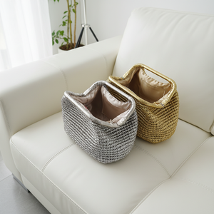 Sac à main en crochet pour <span class=keywords><strong>femme</strong></span>, pochette de luxe - Product Image 1