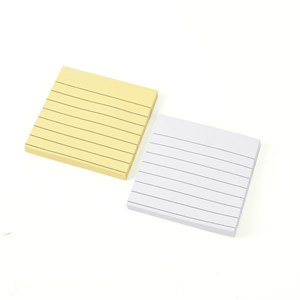 Düz renk kendinden yapışkanlı yapışkan notlar toptan kırtasiye mesaj planlayıcısı çıkartmalar yazma notlar ve notlar için - Product Image 5